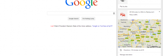 Chrome beta para Windows e Mac ganham integração com Google Now