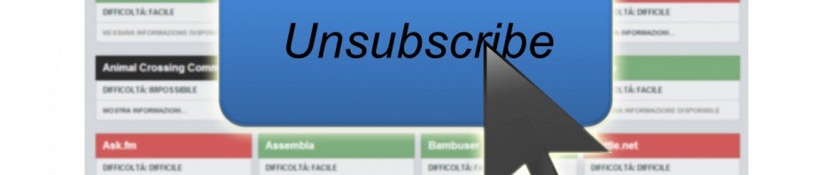 Cancele sua inscrição em qualquer site com JustDelete.me