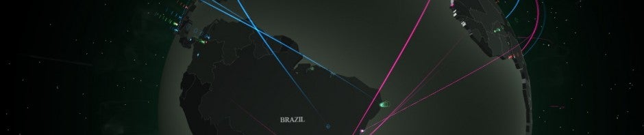 Mapa interativo mostra ataques online em tempo real