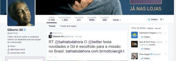 Twitter apresenta mudança radical em sua interface