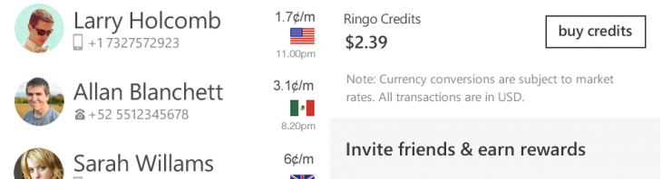 Ringo: um app para fazer ligações baratas mesmo sem conexão à Internet