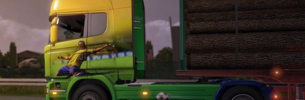 Euro Truck Simulator 2 permite customizar caminhões com as cores do Brasil