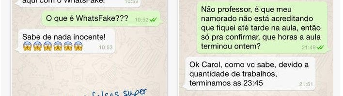App desenvolvido no Brasil permite criar conversas falsas no WhatsApp