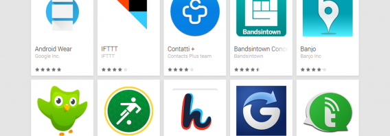 Google Play estreia sua seção de apps para os relógios inteligentes