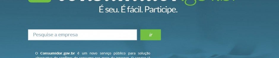 Governo Federal cria site que permite reclamações contra empresas