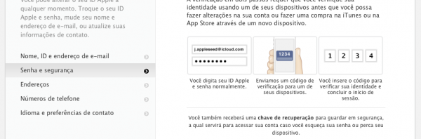 Meu Apple ID - 2 Passos