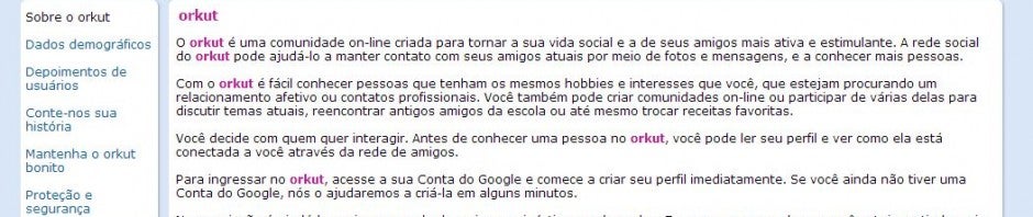Como baixar todo o seu perfil e fotos do Orkut