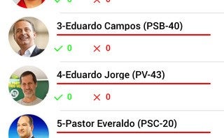 App do dia: Voto x Veto faz teste cego com projetos de lei