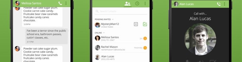 Telas do Bleep para Android