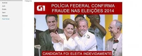 golpe virtual eleiçoes