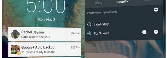 Notificações do Android Lollipop