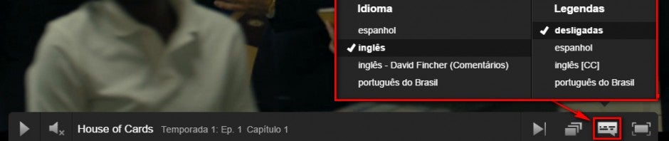Como habilitar a legenda dos filmes no Netflix