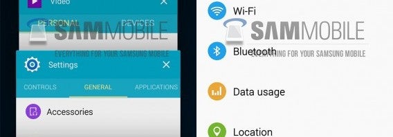 Interface TouchWiz Android Lollipop