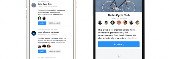 Facebook cria app específico para usar os grupos da rede social