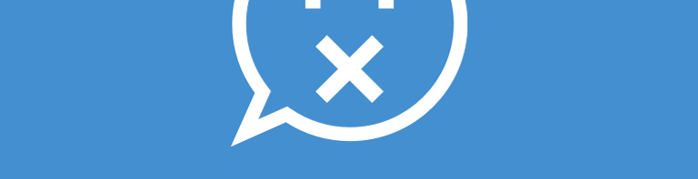 Shh - Hide Blue Double Check