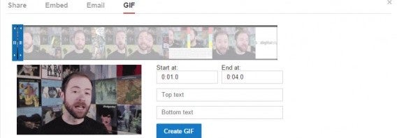 YouTube GIF Creator