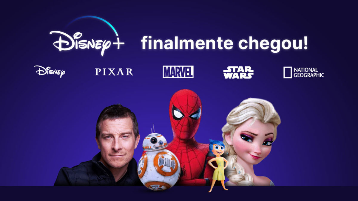 A magia da Disney+ chega ao Brasil