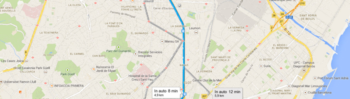 Entfernungen in Google Maps exakt messen