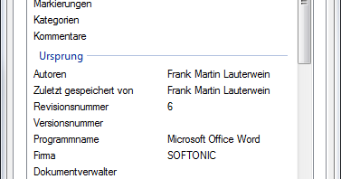 Windows & Vista: Persönliche Informationen aus Dateien löschen