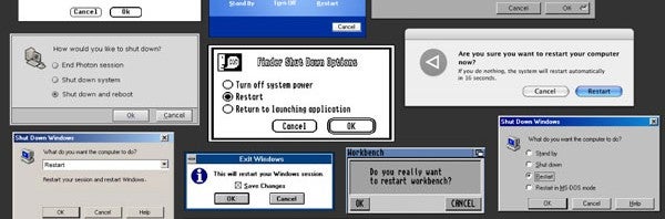 Web-Fundstück: Computer-Neustart anno 1985