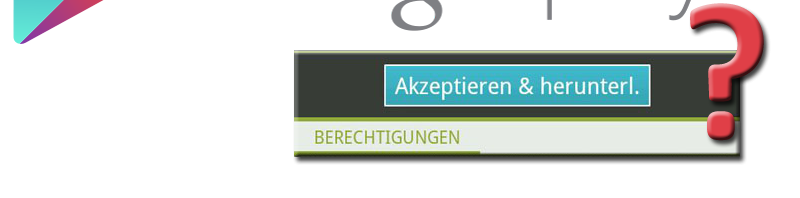 Installation von Android-Apps: Vorsicht bei Berechtigungen