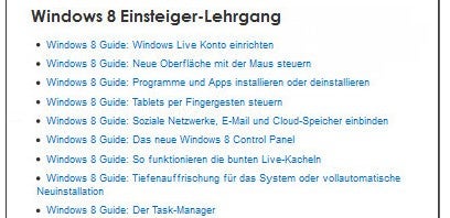 7 praktische Tipps für Windows 8 und Metro-Apps