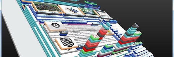 Webseiten in 3D anzeigen mit Firefox