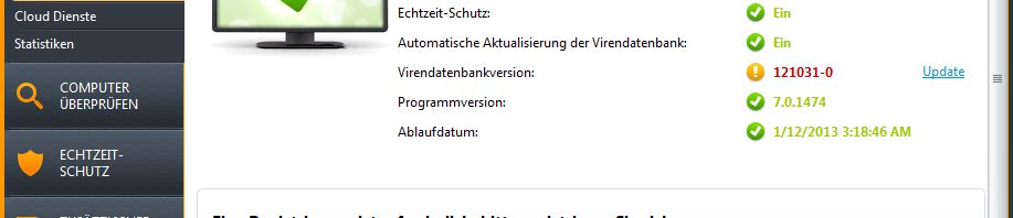 In Avast Passwörter speichern