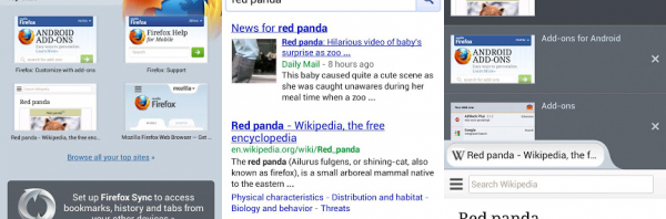 Firefox für Android Beta 20: Privates Surfen in einzelnen Tabs möglich