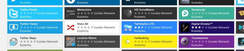 Twitter veröffentlicht offizielle Windows 8 App