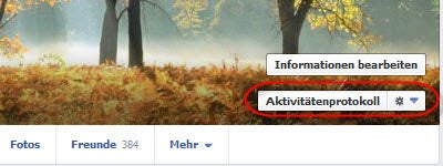 Facebook-Chronik: So löschen Sie alle geteilten Beiträge aus Ihrer Timeline