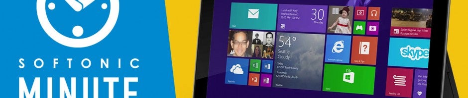 Windows 8.1, Minecraft und Firefox in der Softonic Minute