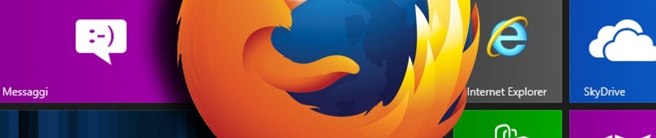Firefox 8 für Windows 8 Modern UI