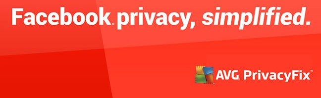Facebook: AVG PrivacyFix zum Schutz der Privatsphäre