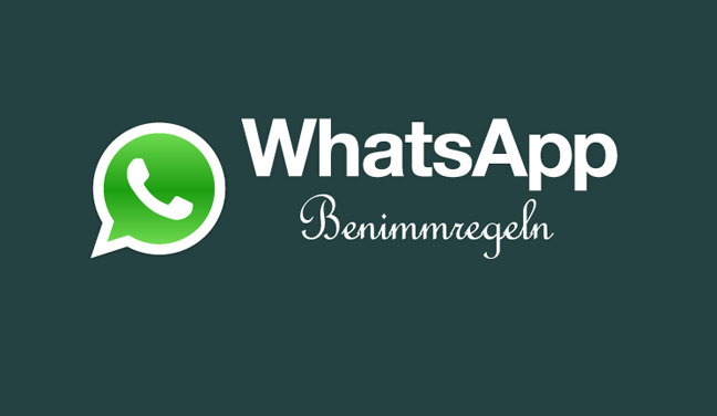 WhatsApp-“Knigge”: So cha…