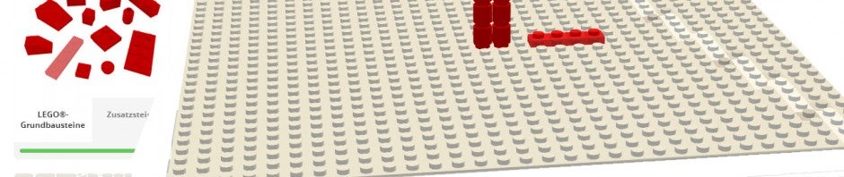 Lego-Steine in Chrome zusammenbauen und mit Google Maps teilen