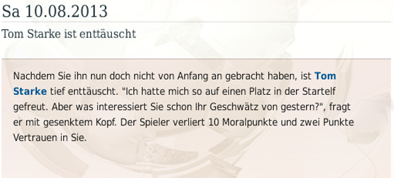 Tipps und Trick zum Fussball Manager 14