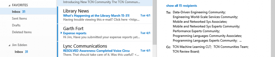 Microsoft Outlook räumt den Posteingang auf und bekommt neue Android-Version