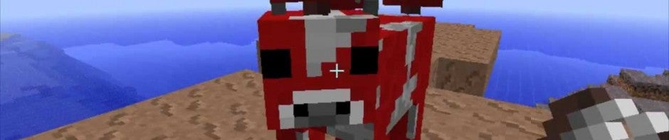 Mit Minecraft – Pocket Edition 0.9 kommt die Pilzkuh als neues Tier auch auf mobile Geräte