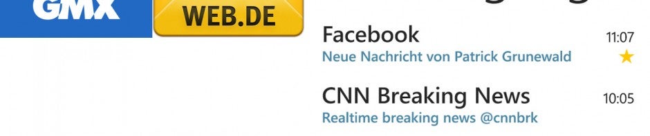 GMX und Web.de veröffentlichen eigene Windows Phone-Apps