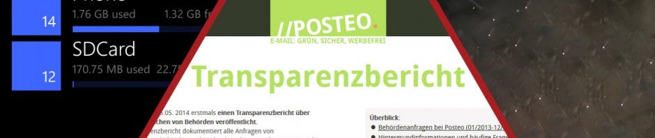 Erster deutscher Transparenzbericht, Dateimanager für Windows Phone und neues zu Call of Duty