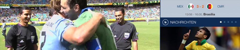 Sportschau FIFA WM: Die ARD-App bringt Fußball-Genuss mit wählbaren Kameraperspektiven