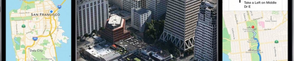 Apple Maps: Web-Version des Kartendienstes und Routenführung mit Google Maps unter iOS 8