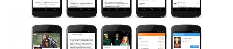Google Play Store: Android-Update mit dem Material Design von Android L
