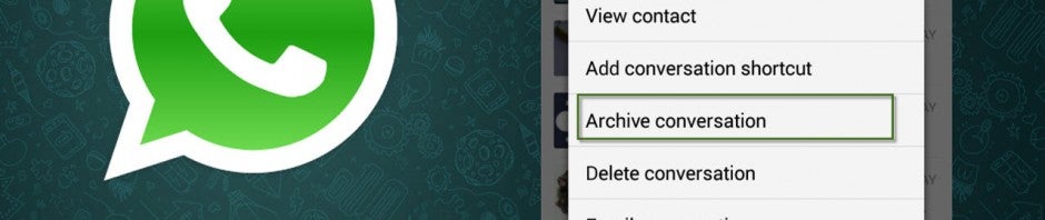 WhatsApp für Android erlaubt das Archivieren von Chats