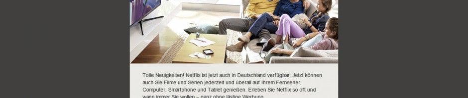 1 Monat gratis: Zum Start von Netflix gibt es einen Probemonat geschenkt