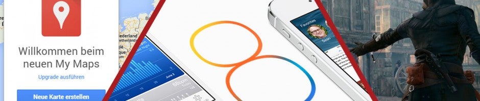 News des Tages: iOS 8 startet heute, Google My Maps, Assassin’s Creed: Unity