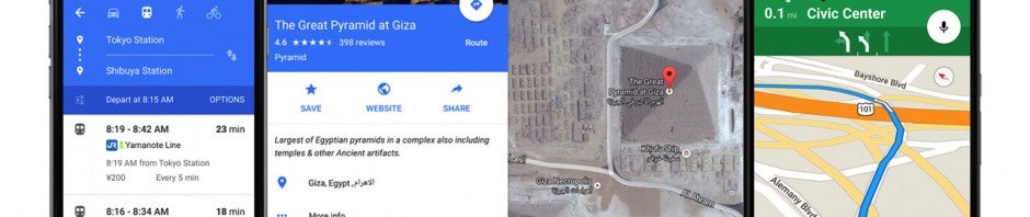 Google Maps mit Material Design und neuen Funktionen zur Navigation