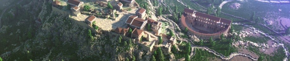 Minecraft: Besuchen Sie die Akropolis von Athen im Baukastenspiel