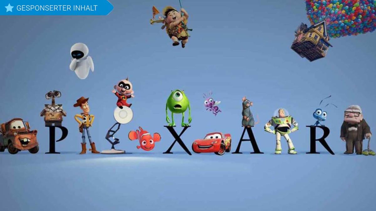 Die Top 10 Pixar Filme auf Disney+